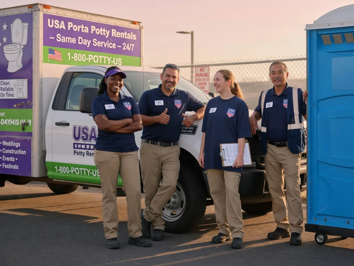 Porta Potty Rental company in Lancaster, TX